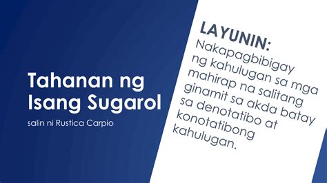 tahanan ng isang sugarol summary|Tahanan ng isang sugarol salin ni rustica carpio .